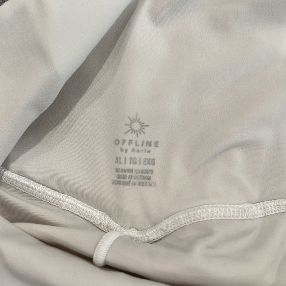 Aerie offline white mini skirt skort - Picture 2 of 6
